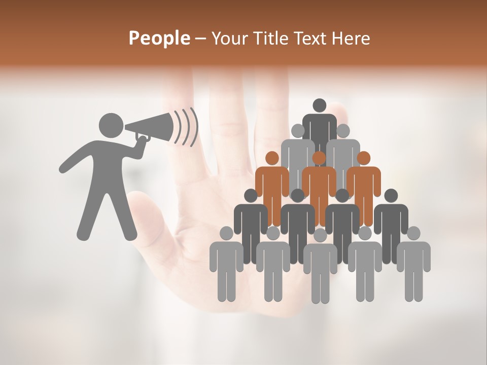 Head Gesture Relax PowerPoint Template