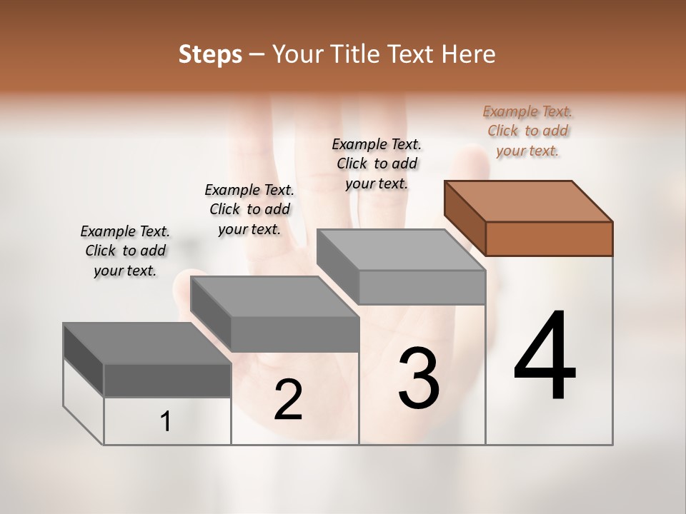 Head Gesture Relax PowerPoint Template