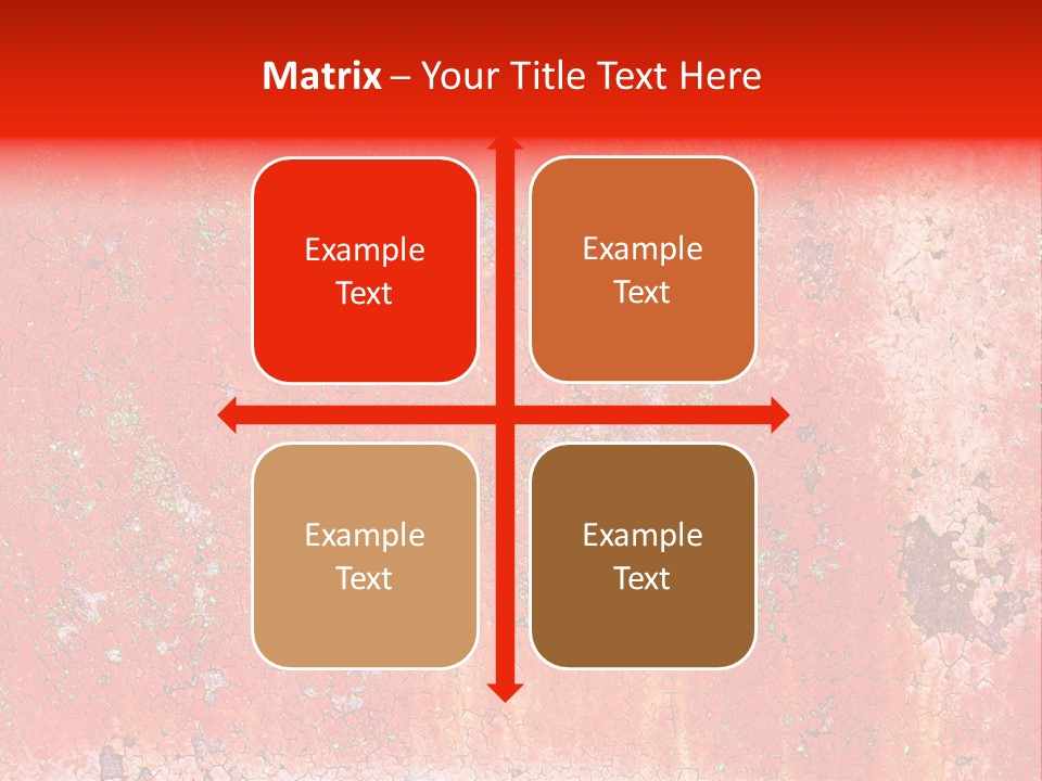 Corrosion Poster Messy PowerPoint Template