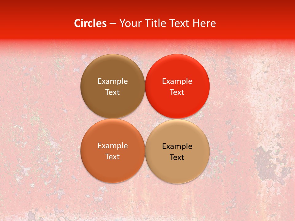 Corrosion Poster Messy PowerPoint Template