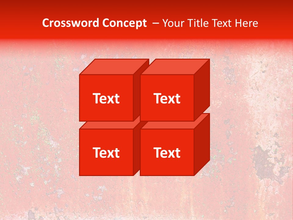 Corrosion Poster Messy PowerPoint Template