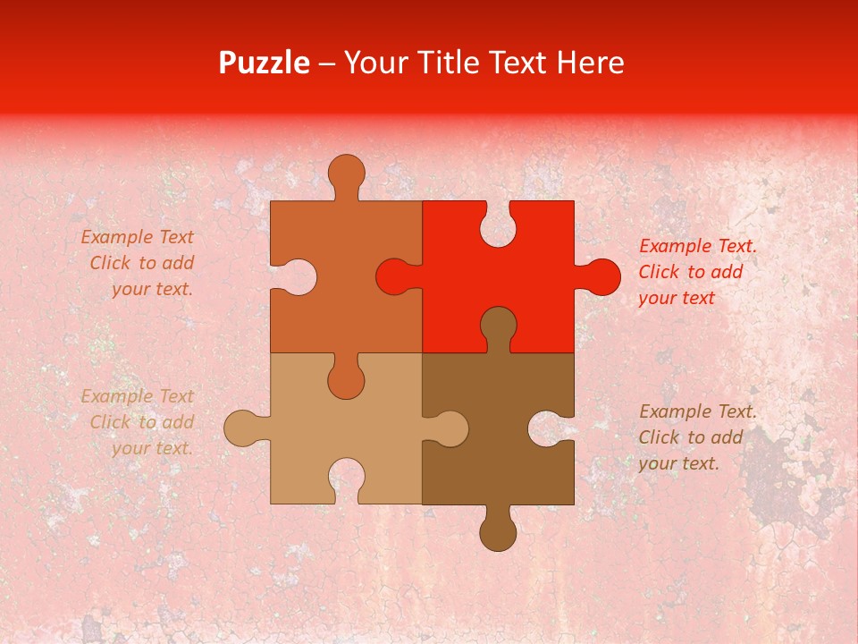 Corrosion Poster Messy PowerPoint Template