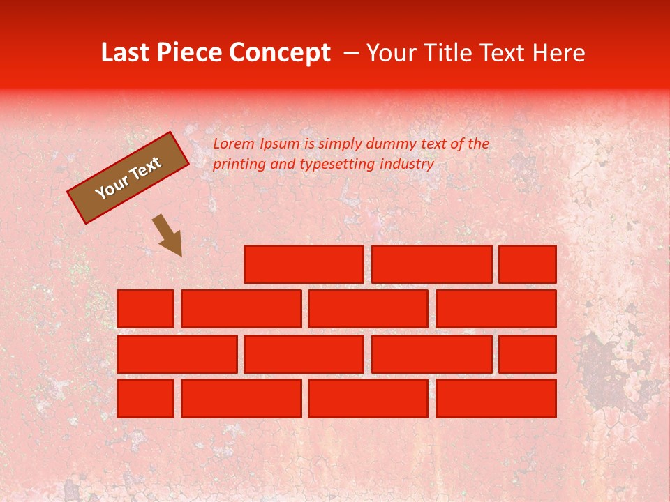 Corrosion Poster Messy PowerPoint Template