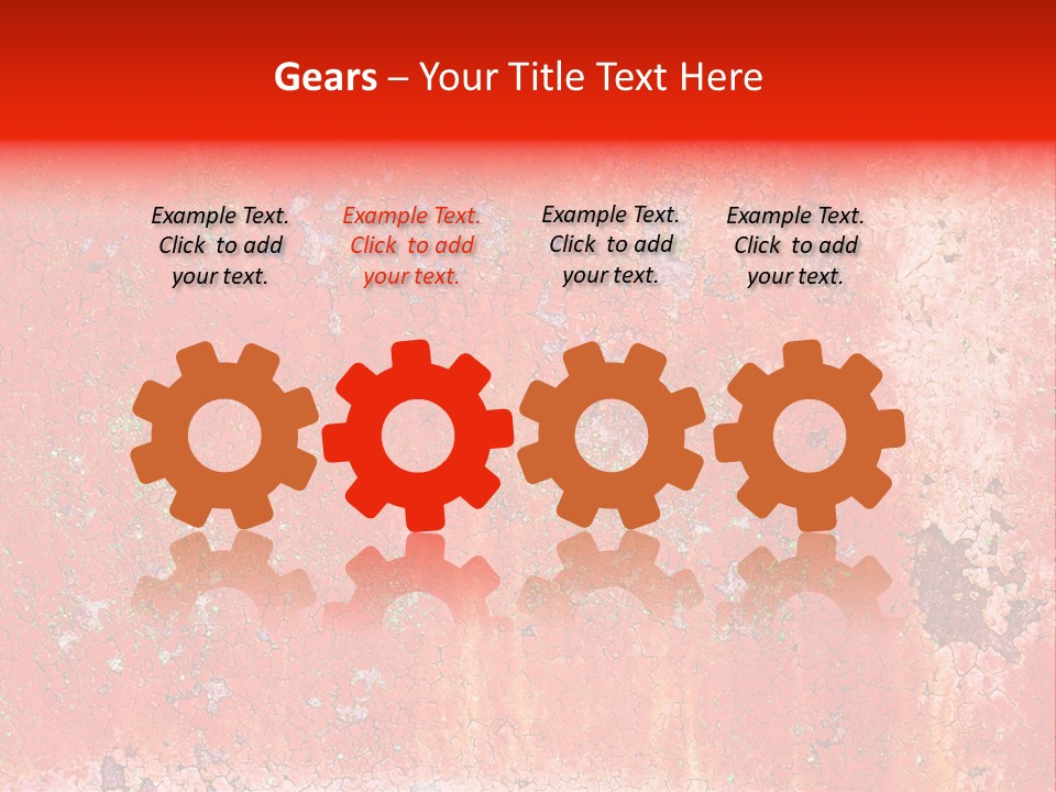 Corrosion Poster Messy PowerPoint Template