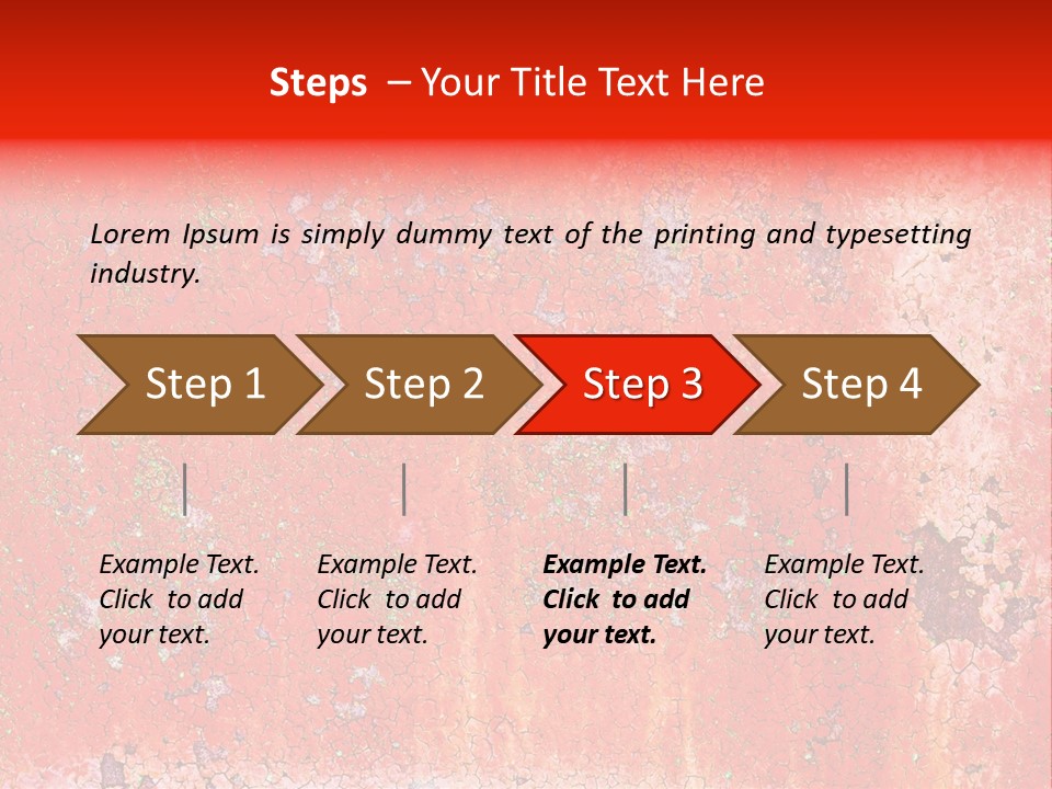 Corrosion Poster Messy PowerPoint Template