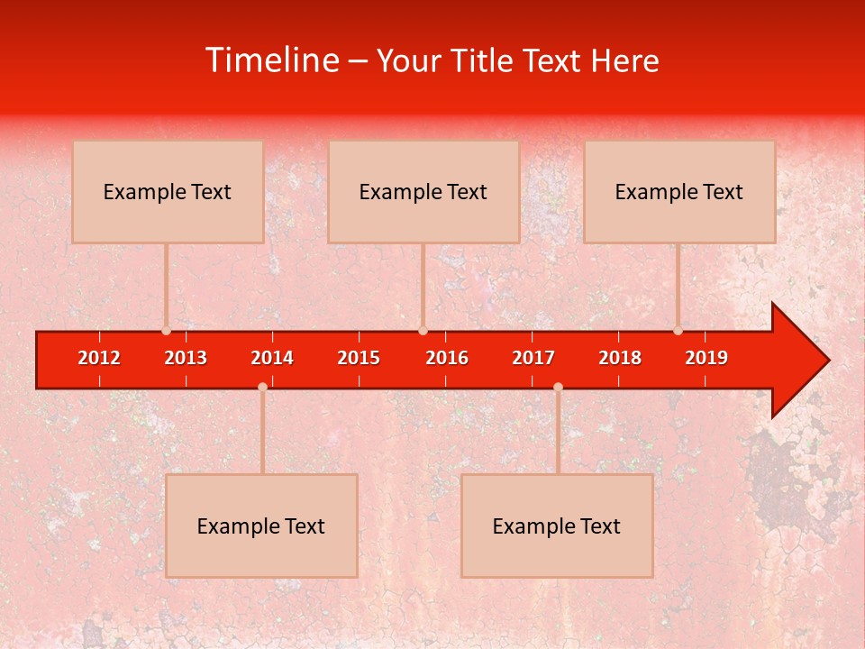 Corrosion Poster Messy PowerPoint Template