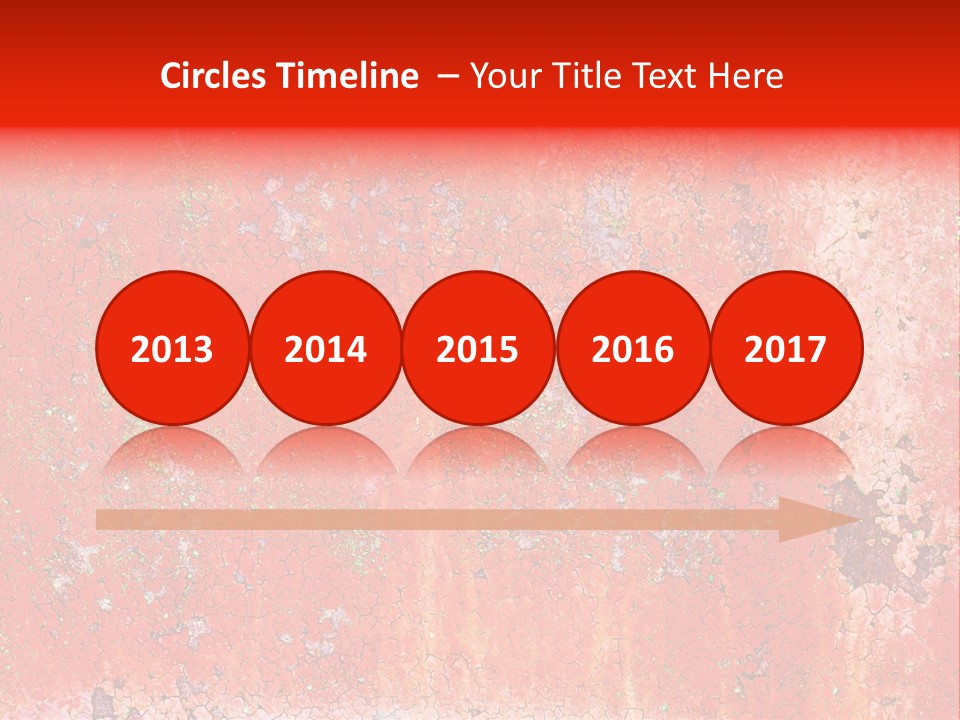 Corrosion Poster Messy PowerPoint Template