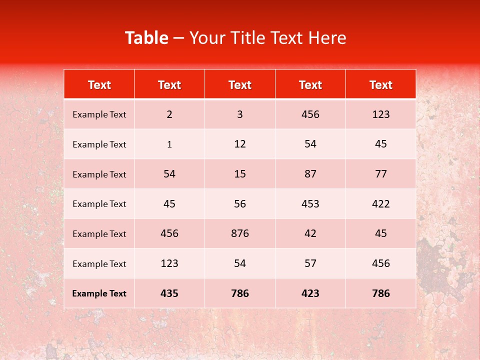 Corrosion Poster Messy PowerPoint Template
