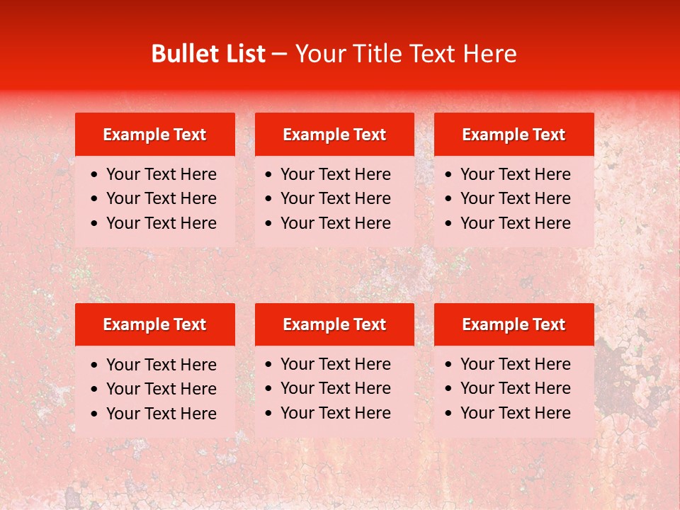 Corrosion Poster Messy PowerPoint Template