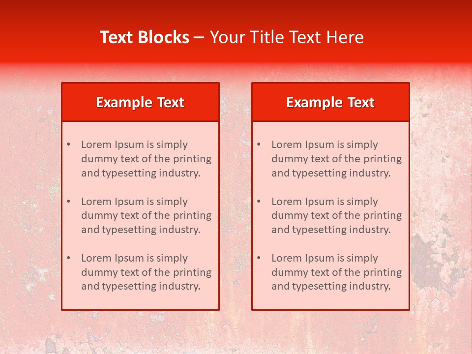 Corrosion Poster Messy PowerPoint Template
