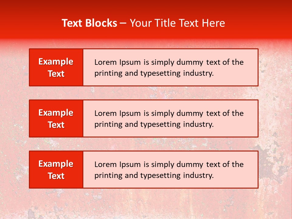Corrosion Poster Messy PowerPoint Template
