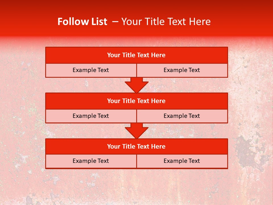 Corrosion Poster Messy PowerPoint Template