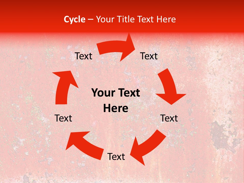 Corrosion Poster Messy PowerPoint Template