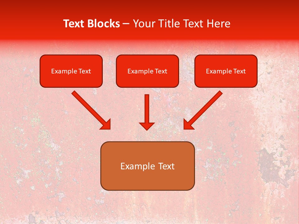 Corrosion Poster Messy PowerPoint Template