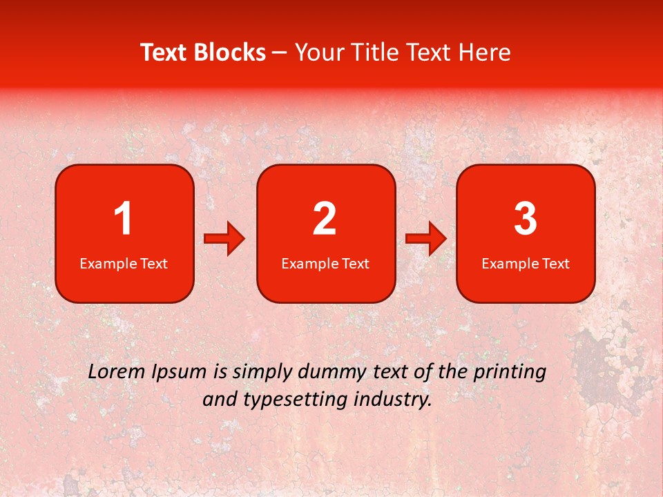Corrosion Poster Messy PowerPoint Template
