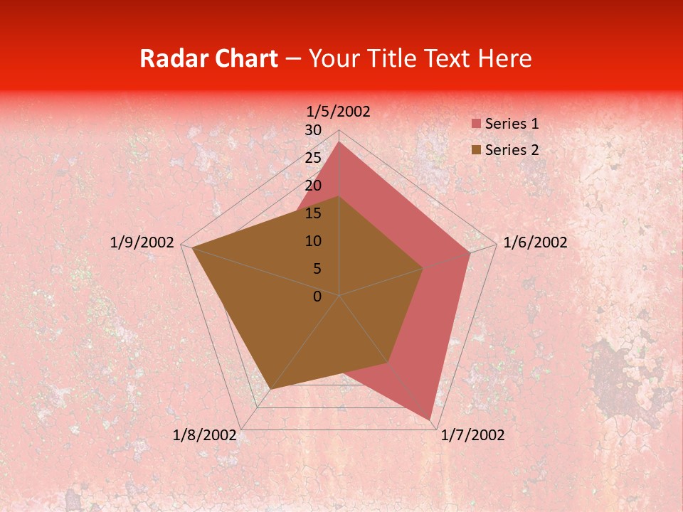 Corrosion Poster Messy PowerPoint Template