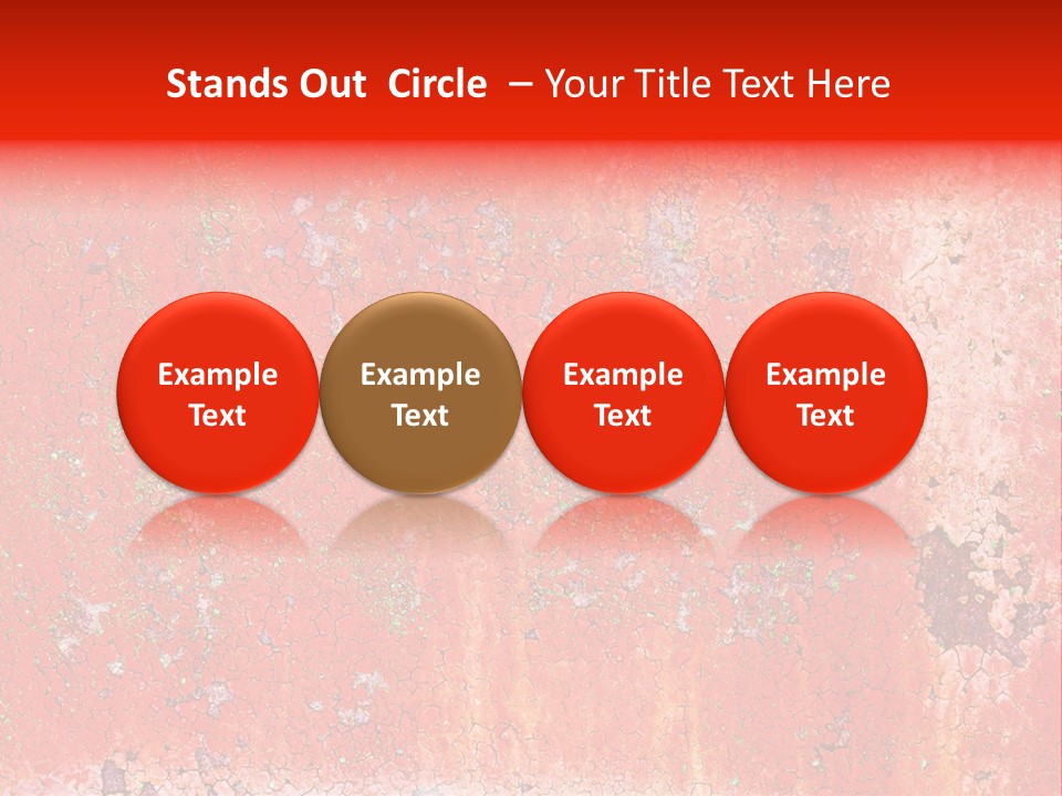 Corrosion Poster Messy PowerPoint Template