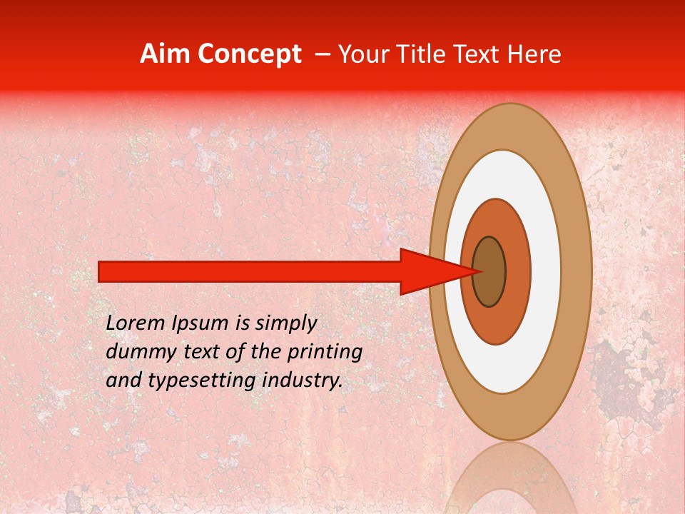 Corrosion Poster Messy PowerPoint Template