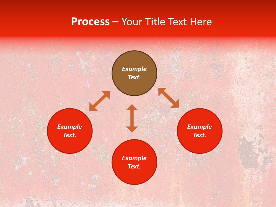 Corrosion Poster Messy PowerPoint Template