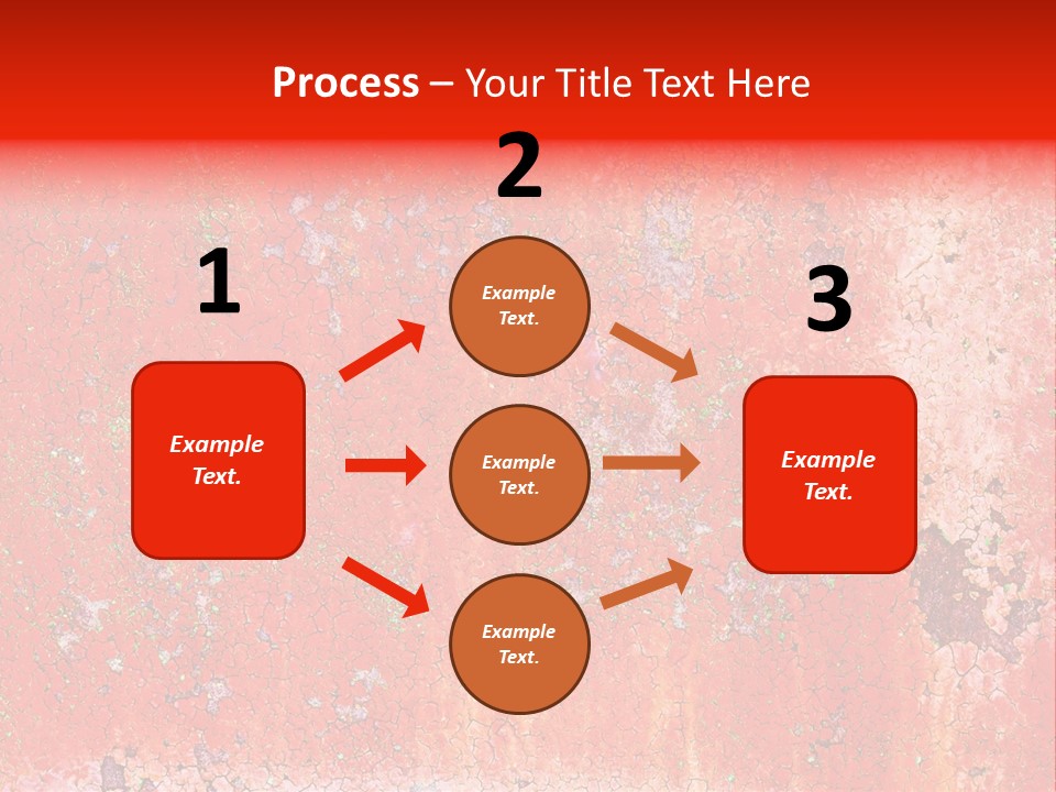 Corrosion Poster Messy PowerPoint Template