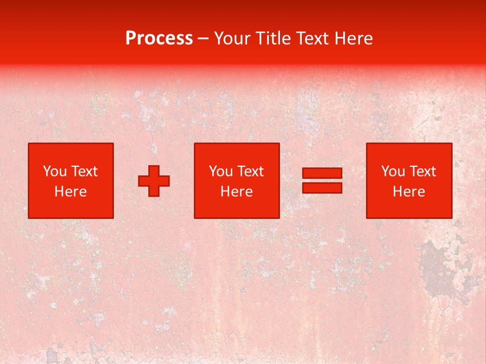 Corrosion Poster Messy PowerPoint Template