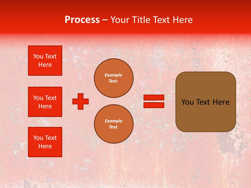 Corrosion Poster Messy PowerPoint Template