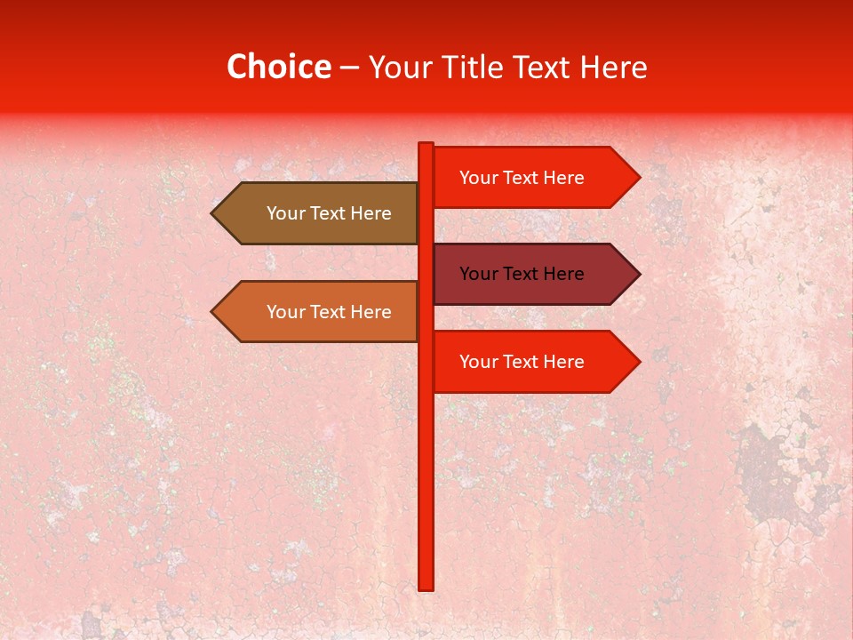 Corrosion Poster Messy PowerPoint Template