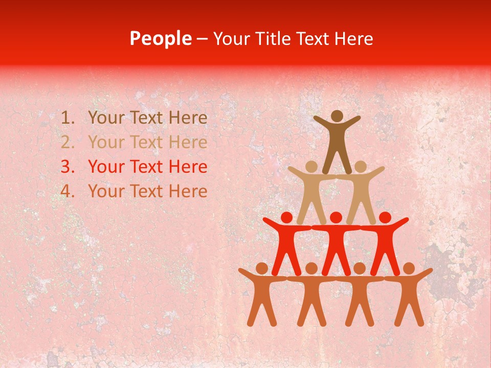 Corrosion Poster Messy PowerPoint Template