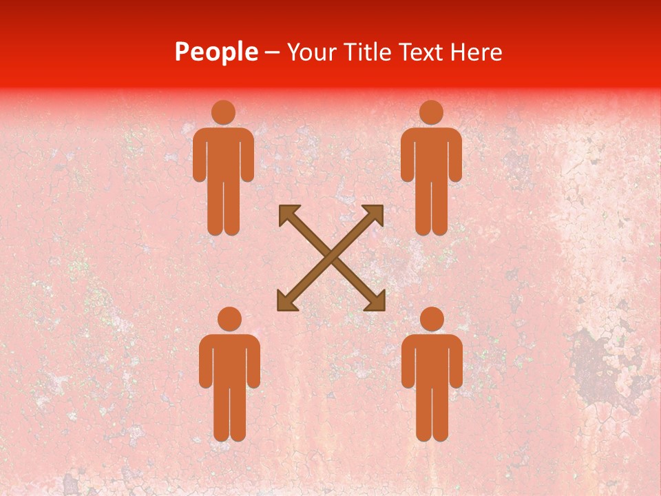 Corrosion Poster Messy PowerPoint Template