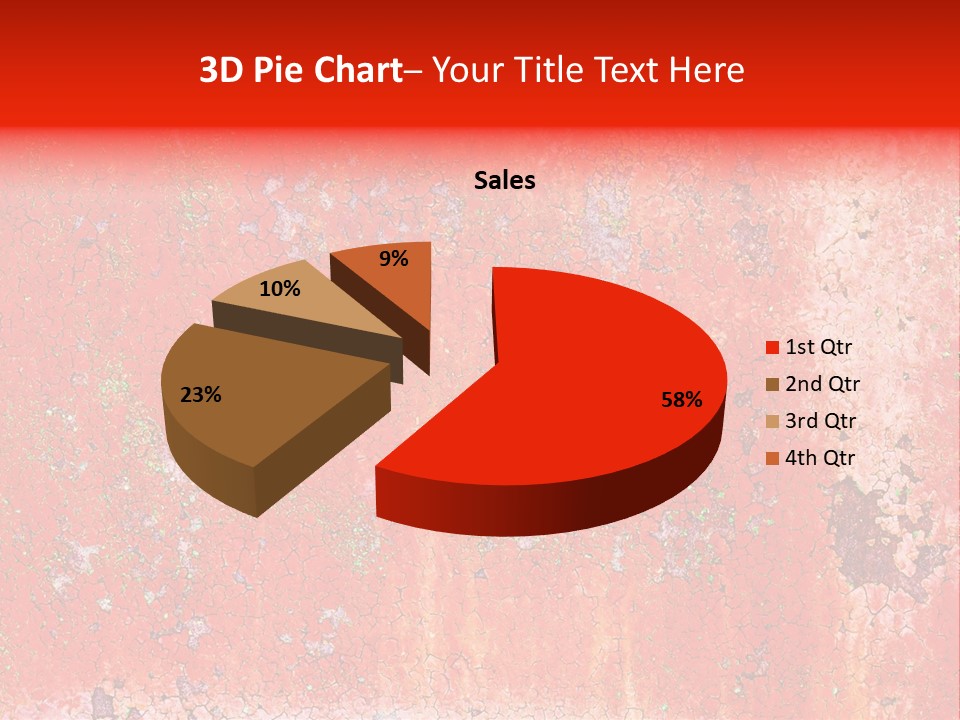 Corrosion Poster Messy PowerPoint Template