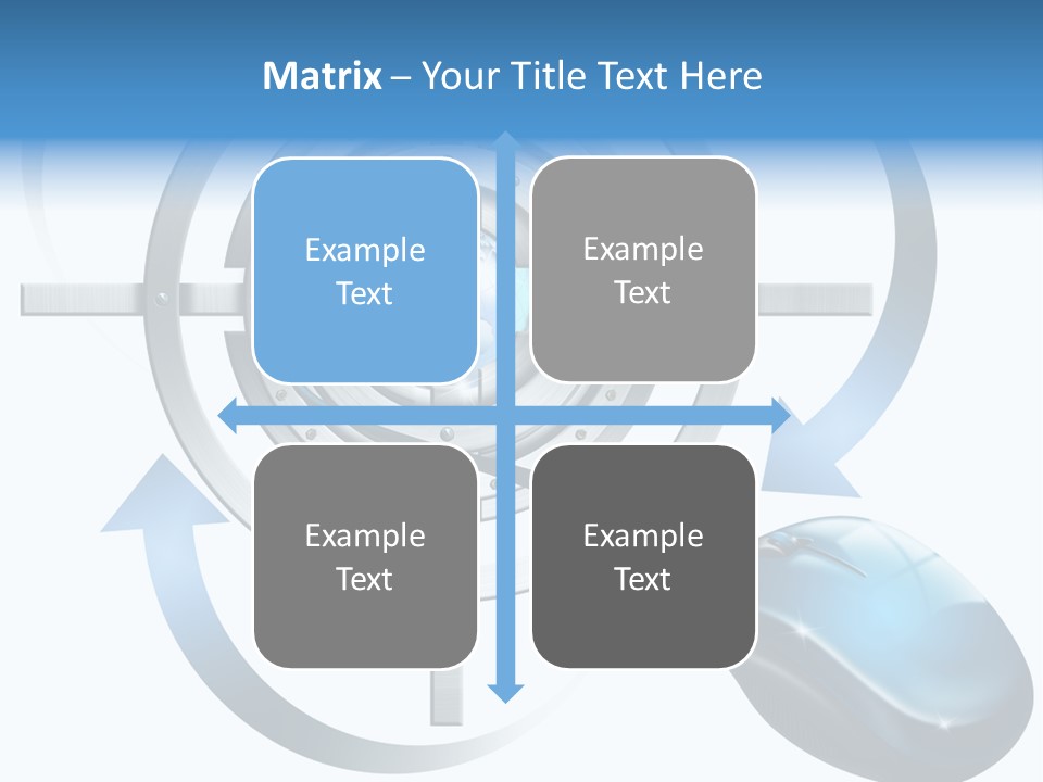 Engine Efficiency Winner PowerPoint Template