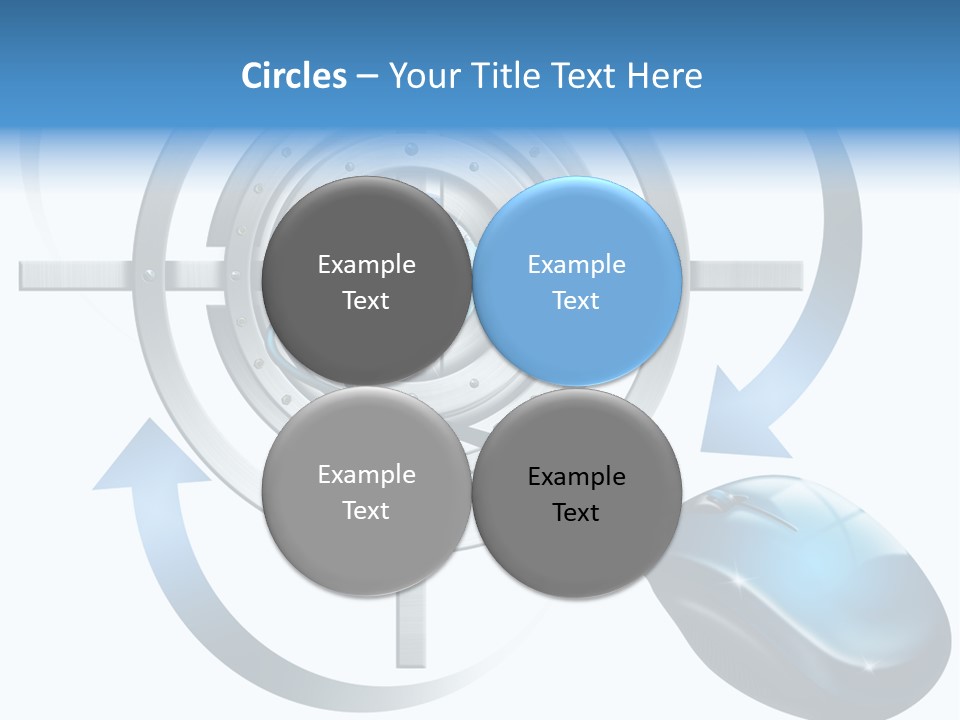 Engine Efficiency Winner PowerPoint Template