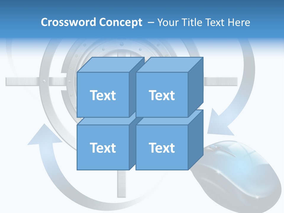 Engine Efficiency Winner PowerPoint Template