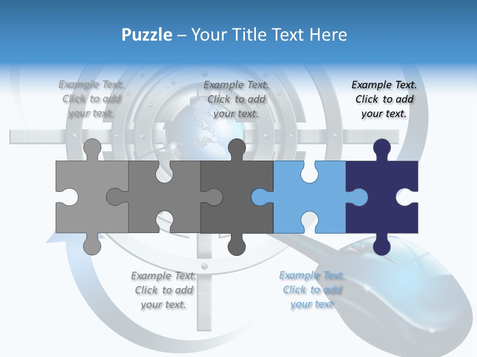 Engine Efficiency Winner PowerPoint Template