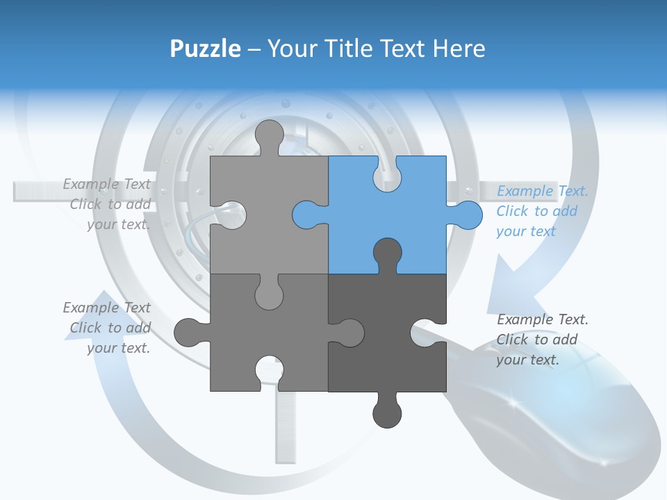 Engine Efficiency Winner PowerPoint Template