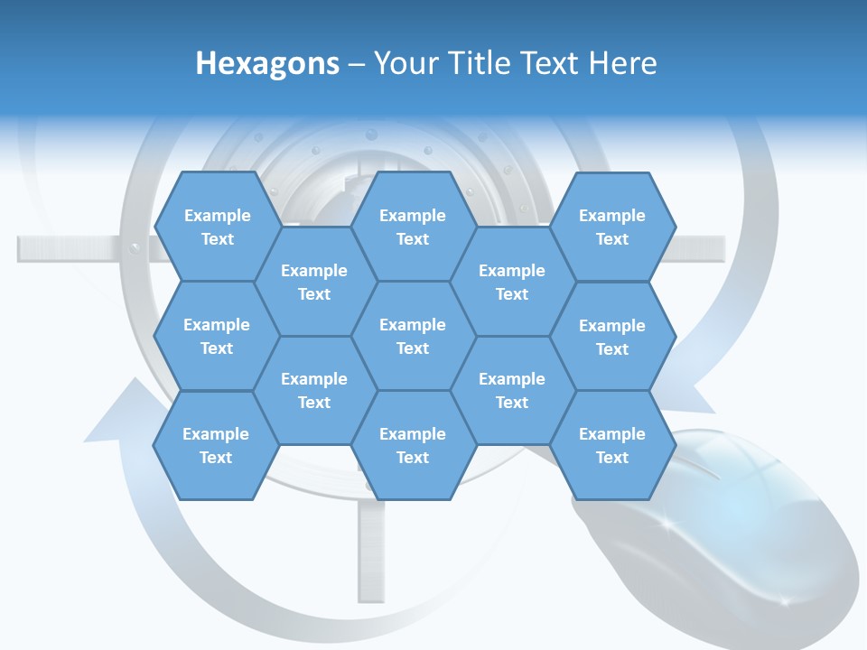 Engine Efficiency Winner PowerPoint Template