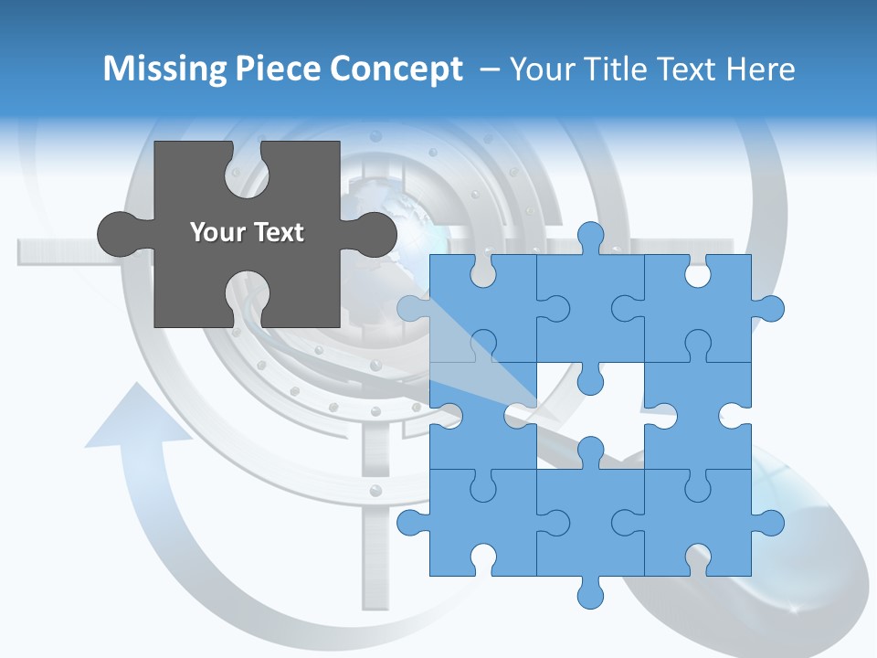 Engine Efficiency Winner PowerPoint Template