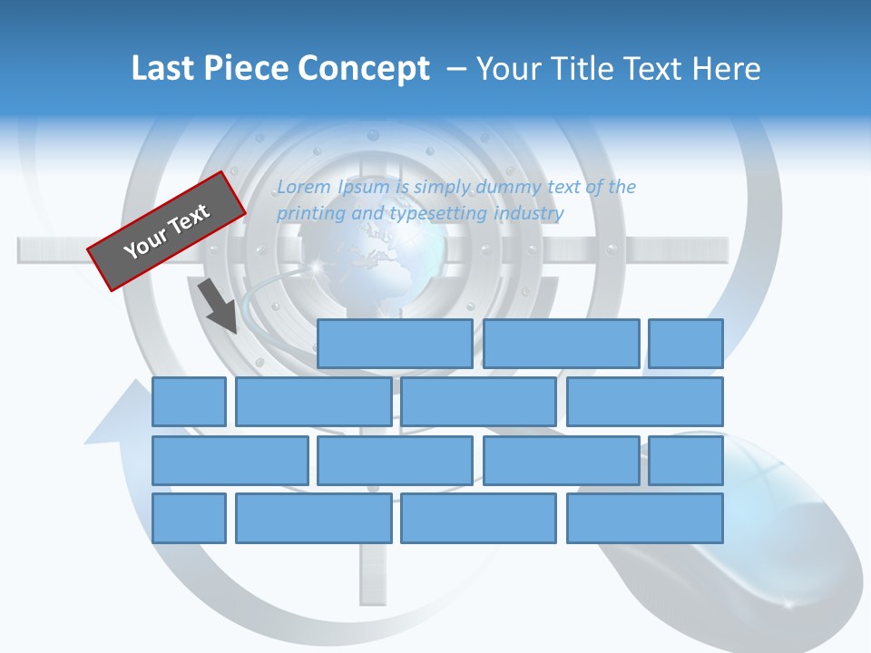 Engine Efficiency Winner PowerPoint Template