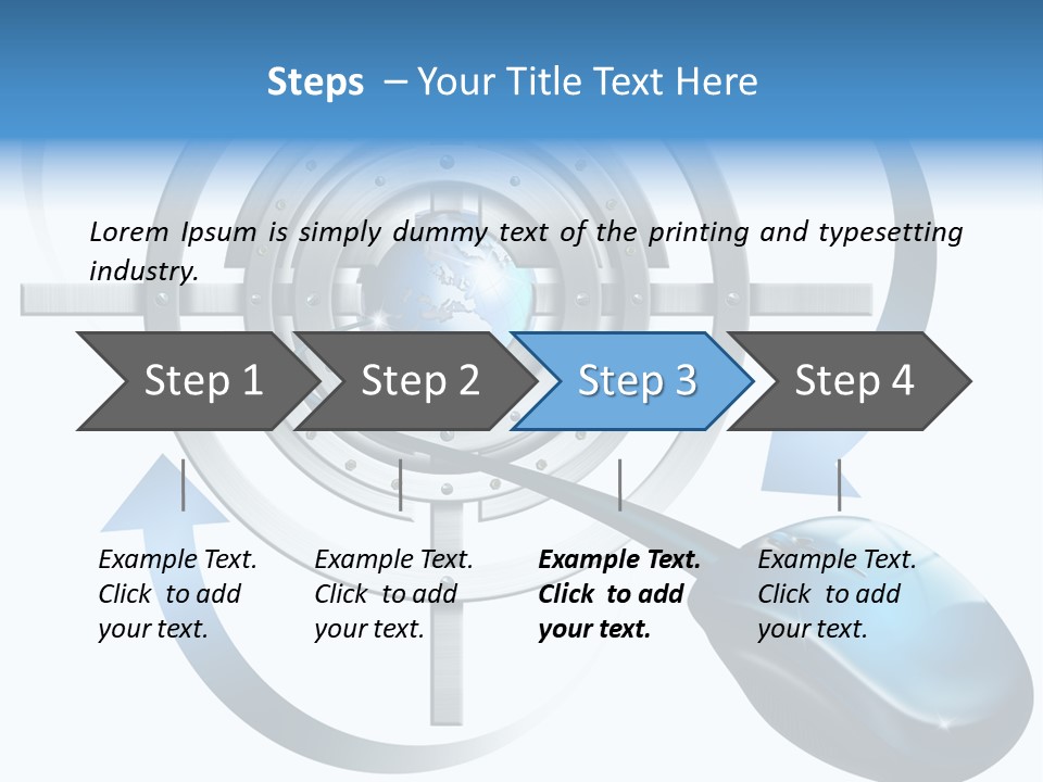 Engine Efficiency Winner PowerPoint Template