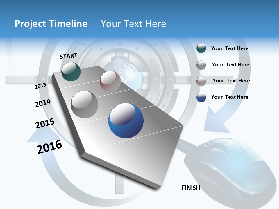 Engine Efficiency Winner PowerPoint Template