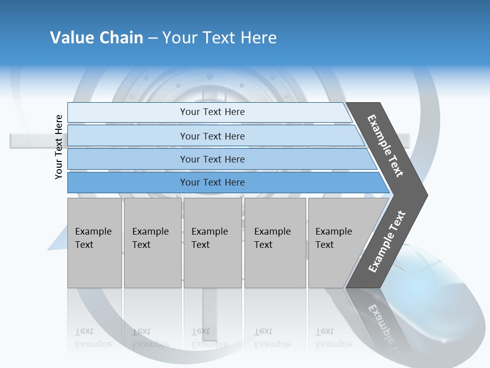 Engine Efficiency Winner PowerPoint Template