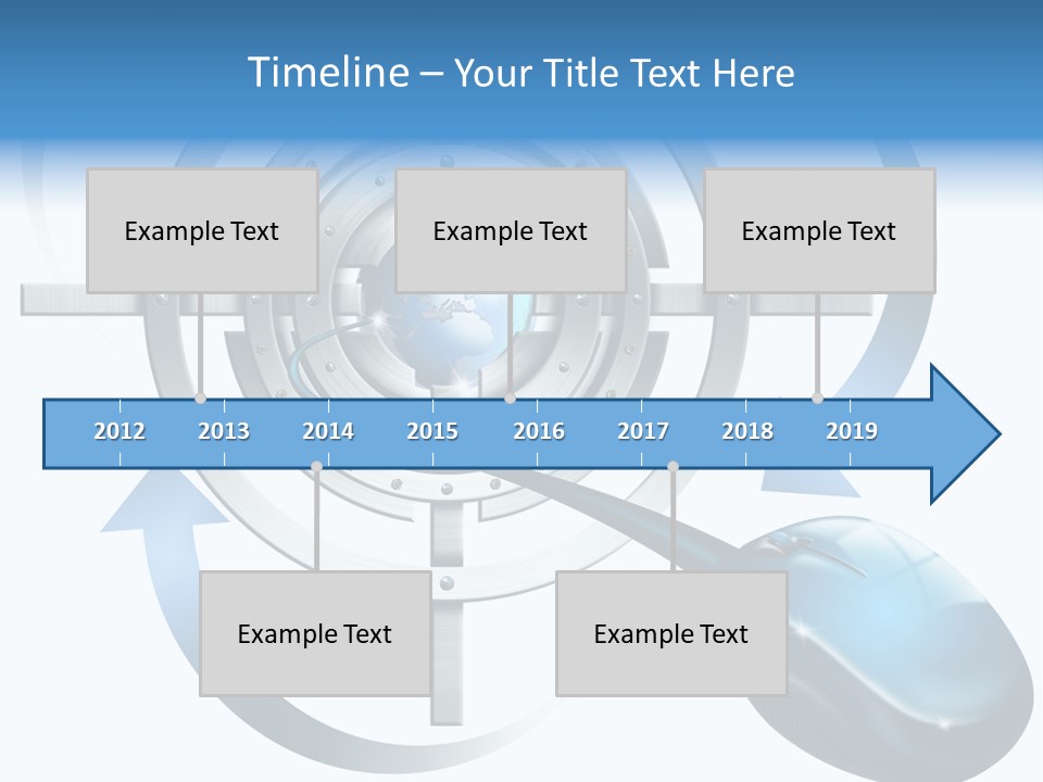 Engine Efficiency Winner PowerPoint Template