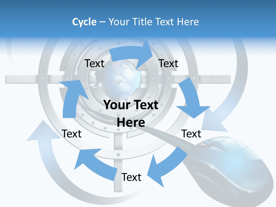 Engine Efficiency Winner PowerPoint Template