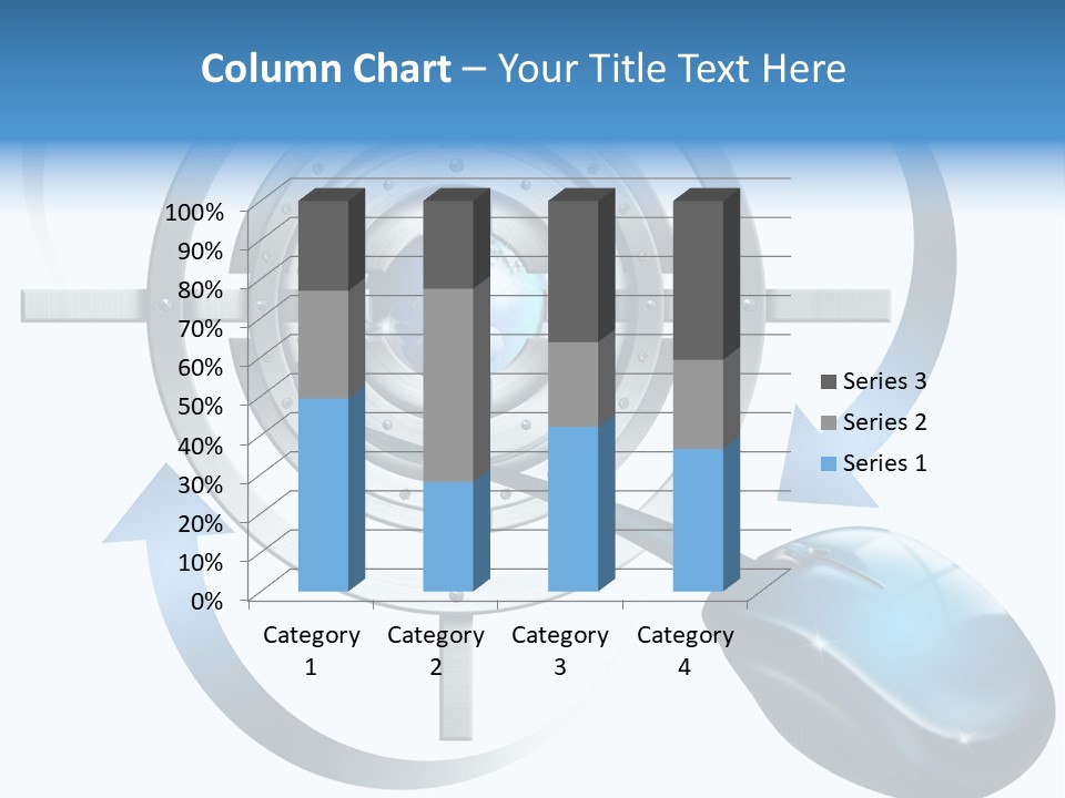 Engine Efficiency Winner PowerPoint Template