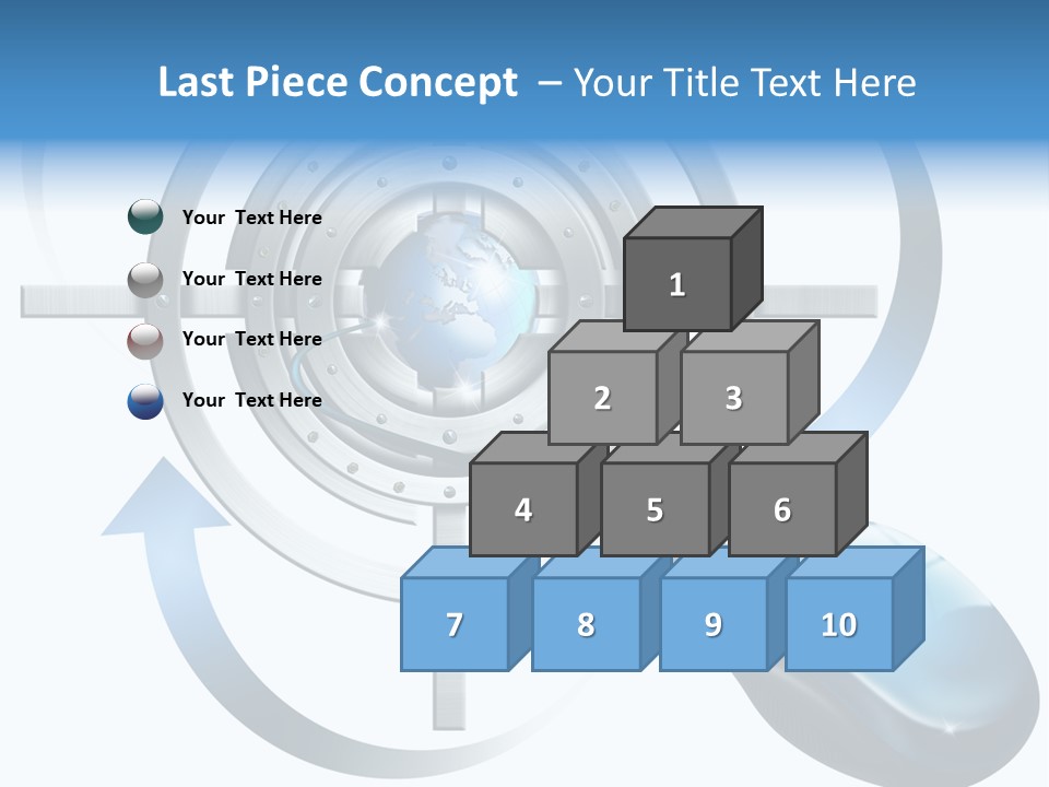 Engine Efficiency Winner PowerPoint Template