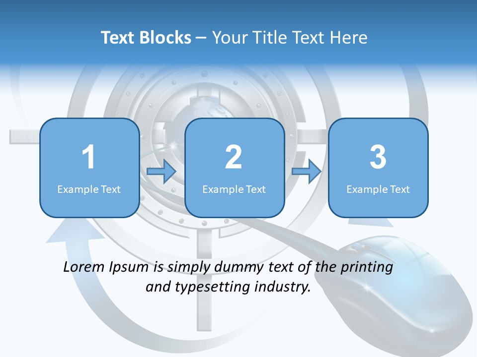 Engine Efficiency Winner PowerPoint Template