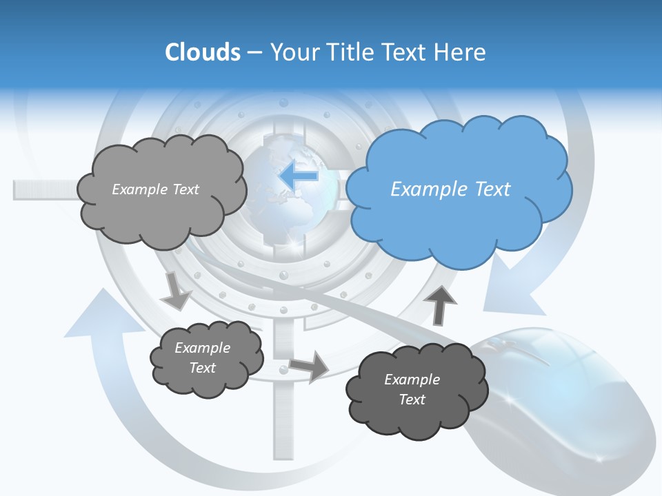 Engine Efficiency Winner PowerPoint Template
