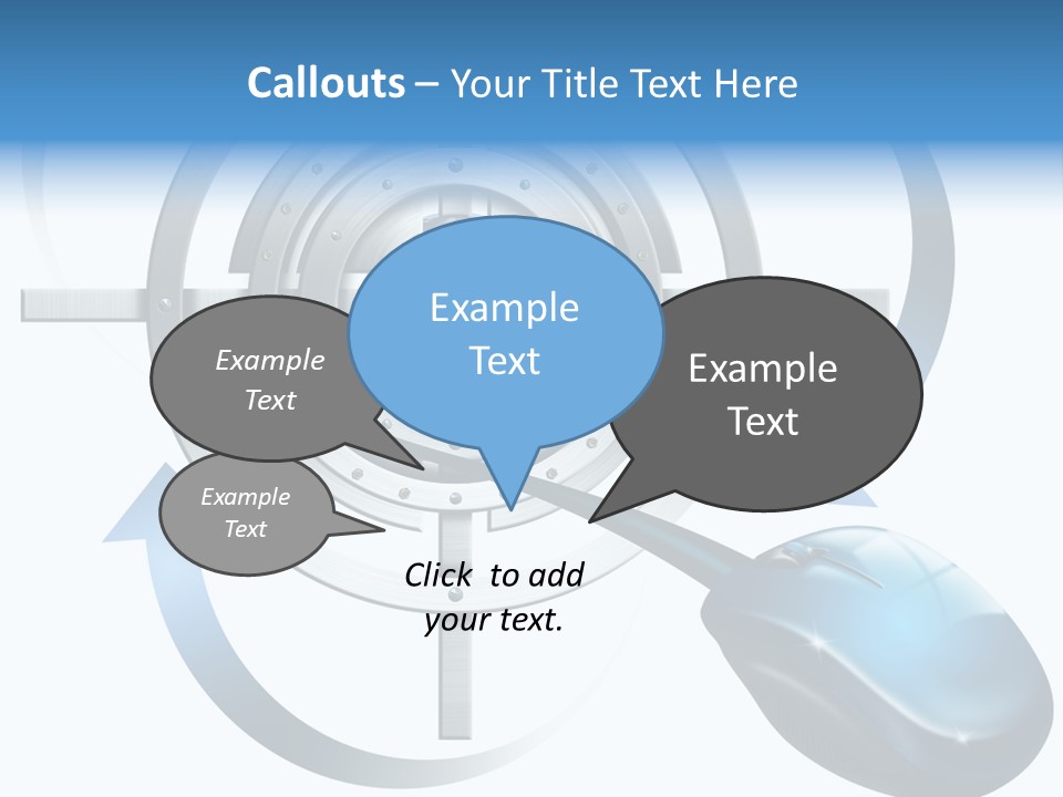 Engine Efficiency Winner PowerPoint Template