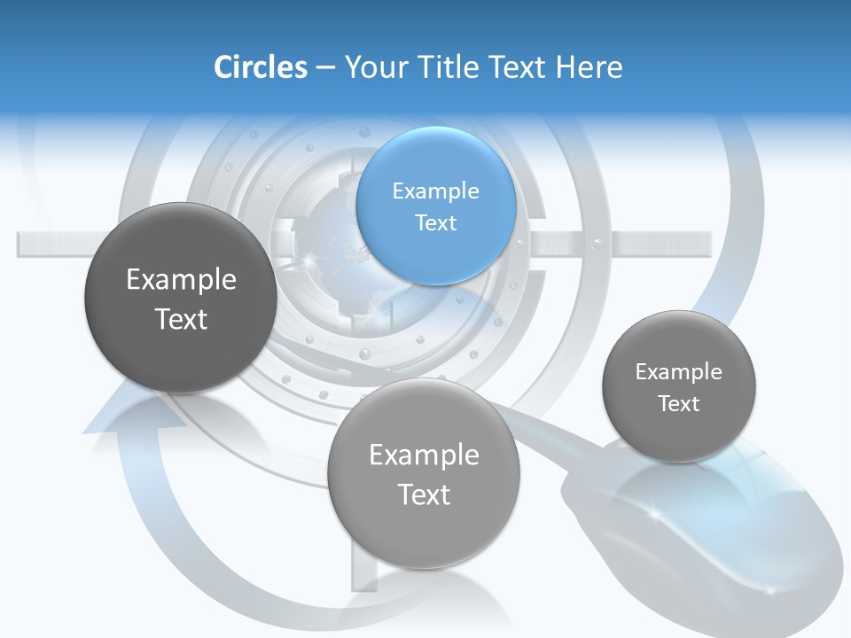 Engine Efficiency Winner PowerPoint Template