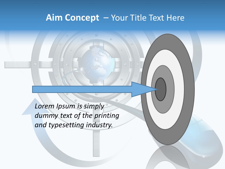 Engine Efficiency Winner PowerPoint Template